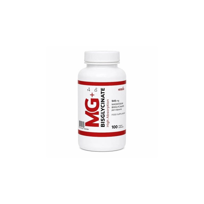 MAGNIO Bisglicinatas+Zn+Vit.D kaps. N100