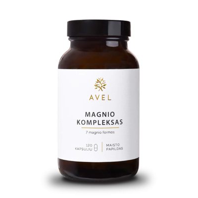 MAGNIO KOMPLEKSAS, 120 kapsulių