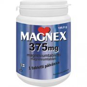 Magnio papildas MAGNEX 375 mg, 180 vnt