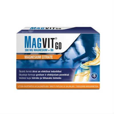 MAGVIT GO, 8 buteliukai