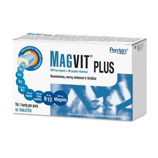 MAGVIT maisto papildas PLUS, 42 tab.