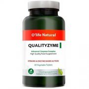 Maisto papildai virškinimui O’LIFE NATURAL QUALITYZYME, 30 tab.