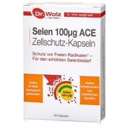 Maisto papildas imuninei sistemai DR. WOLZ SELEN 100 mg ACE, 60 kaps.