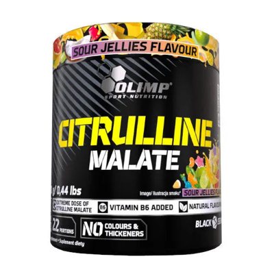 Maisto papildas milteliais Olimp Citrulino Malatas Rūgščių Guminukų skonio, 200 g