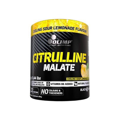 Maisto papildas milteliais Olimp Citrulino Malatas Rūgštaus Limonado skonio, 200 g