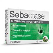Maisto papildas odos švarai ir grožiui 3C PHARMA SEBACTASE, 30 tab.