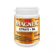 Maisto papildas širdžiai, raumenims, nervų sistemai MAGNEX CITRATE + VITAMINAS B6, 100 vnt
