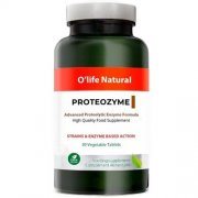 Maisto papildas virškinimui O’LIFE NATURAL PROTEOZYME, 30 tab.