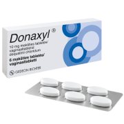 Makšties tabletės bakterijų sukeltam uždegimui gydyti DONAXYL 10mg, 6 tabl.