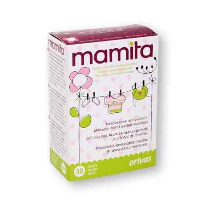 Mamita kapsulės N30