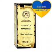 Mandarinų eterinis aliejus AROMATIKA ESSENTIAL MANDARIN OIL, 10 ml