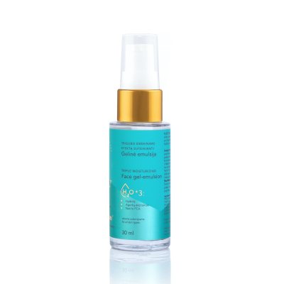 MANILLA 3x drėkinimo efektą suteikianti gelinė emulsija NUDITUM, 30 ml
