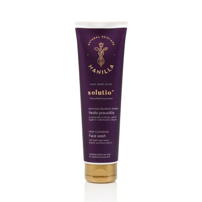 MANILLA aktyviai valantis veido prausiklis SOLUTIO, 150 ml