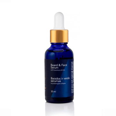 MANILLA barzdos ir veido serumas HOMINEM, 30 ml