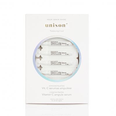 MANILLA koncentruotas Vit. C serumas ampulėse UNISON, N14, 2 ml