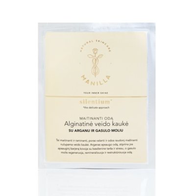 MANILLA maitinanti alginatinė veido kaukė SILENTIUM, 25 g
