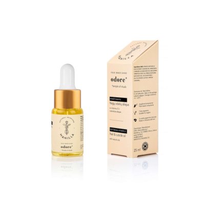 MANILLA minkštinamasis nagų odelių aliejus ODORE, 25 ml