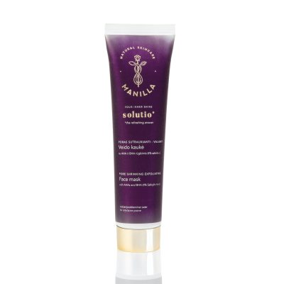 MANILLA poras sutraukianti veido kaukė SOLUTIO, 60 ml