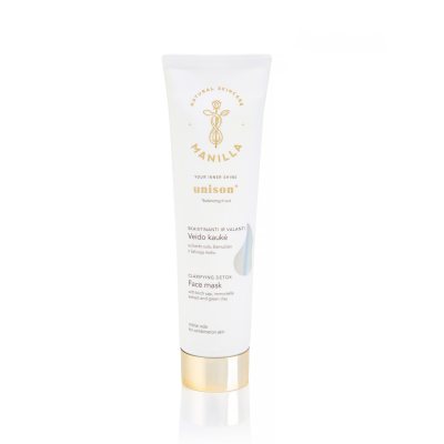 MANILLA skaistinanti ir valanti veido kaukė su žaliuoju moliu UNISON, 60 ml