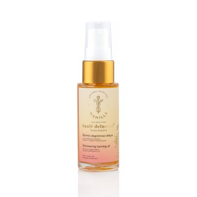 MANILLA žėrintis deginimosi aliejus MINI, 30 ml