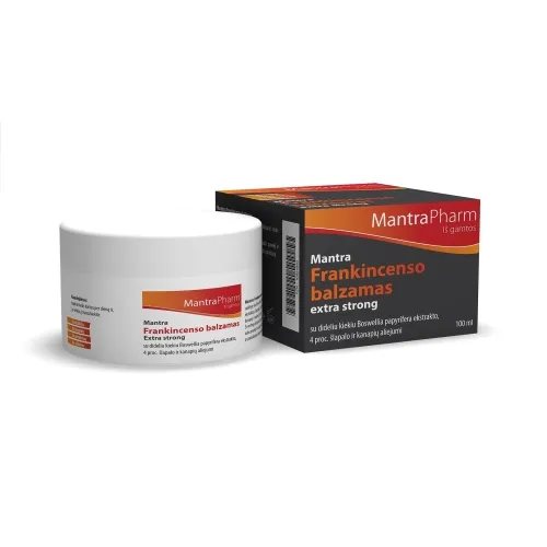 MANTRA FRANKINCENSO BALZAMAS EXTRA STRONG, 100 ml