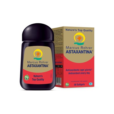 Marcus Rohrer Astaksantina, 785mg, 30 kapsulių
