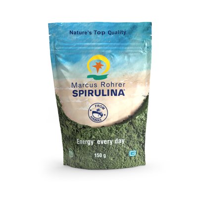 Marcus Rohrer Spirulina Milteliai, 150 g