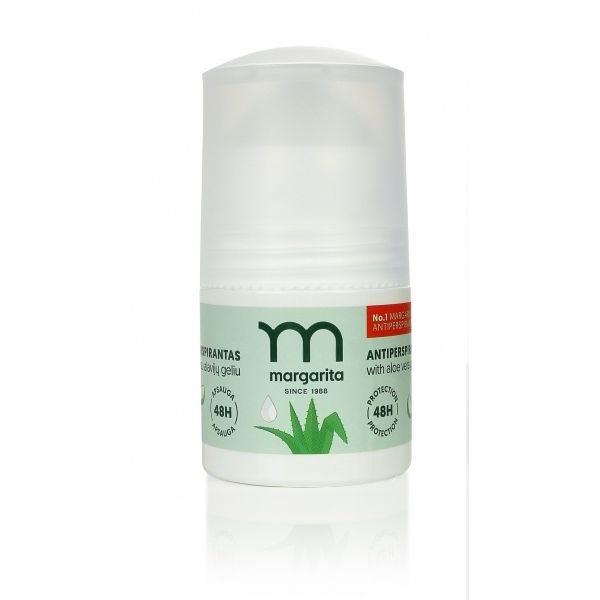 MARGARITA antiperspirantas su alavijų ekstraktu, 50 ml