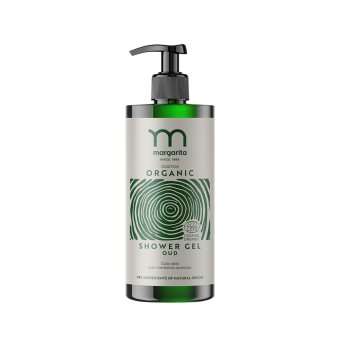 MARGARITA COSMOS ORGANIC dušo želė ūdo medienos aromato, 400 ml, 400 ml