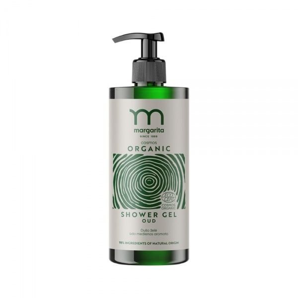 MARGARITA dušo želė COSMOS ORGANIC OUD, 400 ml