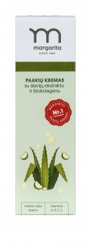 MARGARITA paakių kremas su alavijų ekstraktu, 15 ml