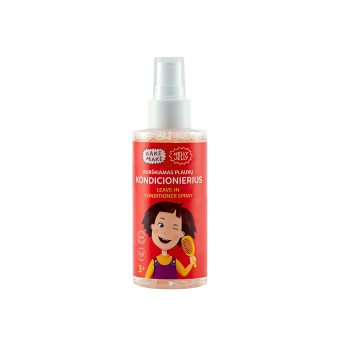 MARGARITA purškiamas plaukų kondicionierius KAKĖ MAKĖ, žemuogių kvapas, nuo ., 150 ml, 3 m