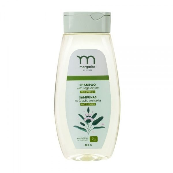 MARGARITA šampūnas su šalavijų ekstraktu, 400 ml
