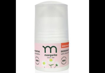 MARGARITA Sensitive skin su ramunėl.ekstraktu dezodorantas, 50 ml