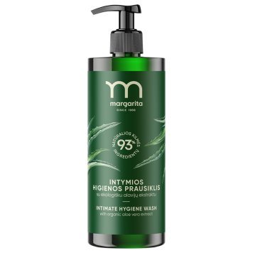 MARGARITA su ALAVIJŲ ekstraktu intymios higienos prausiklis, 400 ml