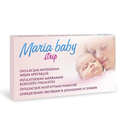 MARIA BABY STRIP, ovuliacijos nustatymo testas