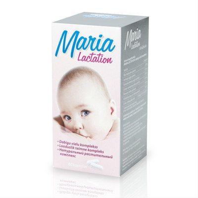 MARIA LACTATION, 60 kapsulių