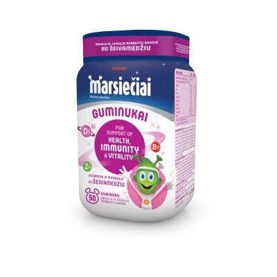 Marsiečiai guminukai su šeivamedžiu N50
