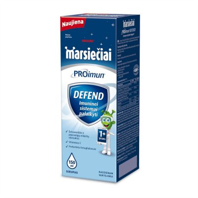 Marsiečiai sirupas PROIMUN DEFEND, 150 ml