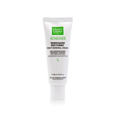 MARTIDERM Atkuriamasis naktinis veido odos kremas ACNIOVER Night Renewal Cream, 40 ml