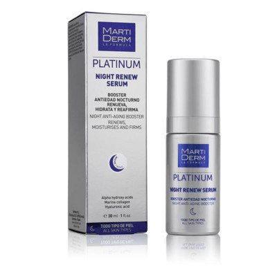 MARTIDERM Atkuriamasis naktinis veido serumas NIGHT RENEW, 30 ml