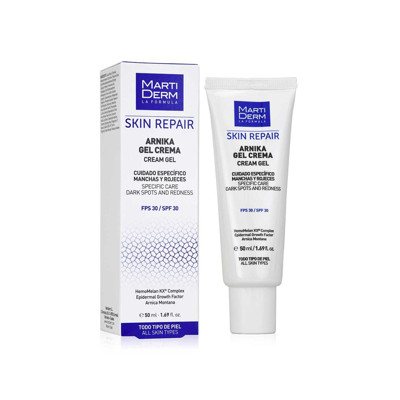 MARTIDERM gelinis kremas ARNIKA, SPF 30, 50 ml