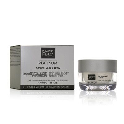 MARTIDERM GF VITAL AGE, SPF 15, veido kremas normaliai ir mišriai odai, 50 ml