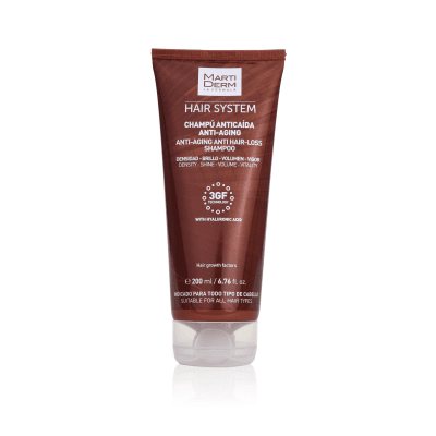 MARTIDERM šampūnas nuo plaukų senėjimo ir slinkimo, 200 ml
