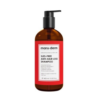 MARUDERM, plaukų šampūnas nuo plaukų slinkimo, 400 ml