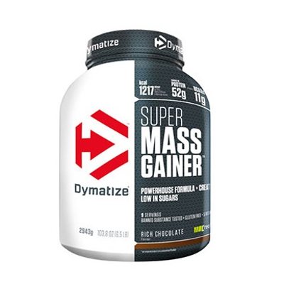Masės didinimui Dymatize Super Mass Gainer Šokolado skonio, 2.943 kg