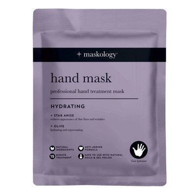 MASKOLOGY HAND MASK Rankų kaukė-pirštinės, 1 pora
