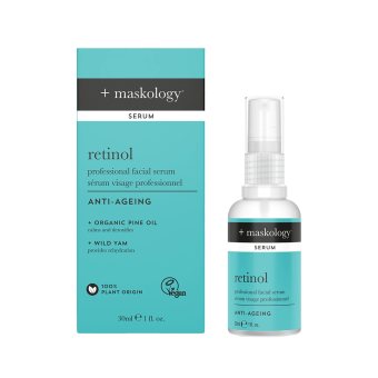 MASKOLOGY naktinis veido serumas su retinoliu, 30 ml