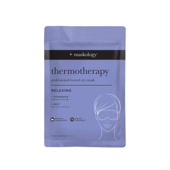 MASKOLOGY šildanti lakštinė paakių kaukė, 16 g