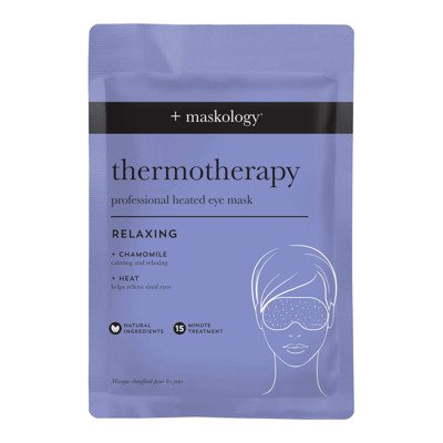 MASKOLOGY THERMOTHERAPY Šildanti lakštinė paakių kaukė, 16 g